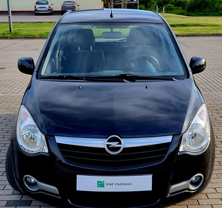 Opel Agila cena 11900 przebieg: 159000, rok produkcji 2009 z Paczków małe 46